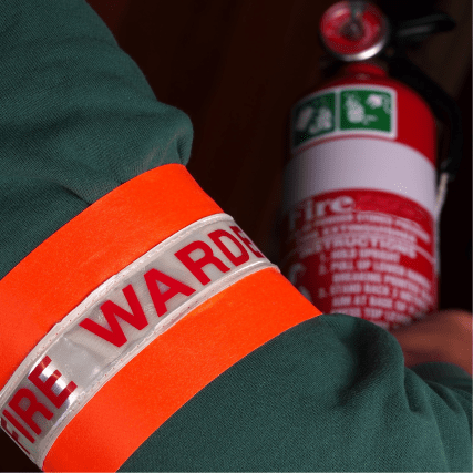Fire Warden Including Extinguisher Use